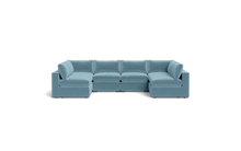 Load image into Gallery viewer, Ciello XL - Sectional - Aqua - Regular Backrest

