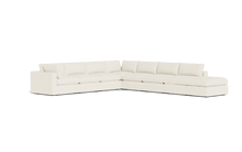 Load image into Gallery viewer, Ciello XL - Sectional - Snowdrift - Regular Backrest
