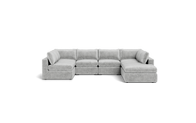 Load image into Gallery viewer, Ciello XL - Sectional - Limestone - Regular Backrest
