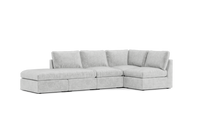 Load image into Gallery viewer, Ciello - Sectional - Limestone - High Angled
