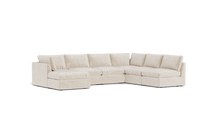 Load image into Gallery viewer, Ciello XL - Sectional - Sesame - High Angled
