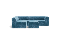 Load image into Gallery viewer, Atmosphere Sleeper Sofa &amp; Sectional - Regular Backrest - Harbour Blue
