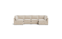 Load image into Gallery viewer, Ciello - Sectional - Sesame - High Angled
