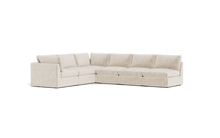 Load image into Gallery viewer, Ciello XL - Sectional - Sesame - High Angled
