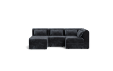 Load image into Gallery viewer, Atmosphere Sleeper Sofa &amp; Sectional - Rounded Backrest - Carbon
