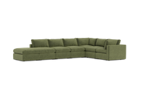 Load image into Gallery viewer, Ciello XL - Sectional - Cypress Green - Regular Backrest
