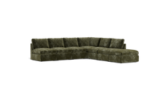 Load image into Gallery viewer, Ciello XL - Sectional - Sage - High Angled
