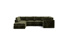 Load image into Gallery viewer, Ciello - Sectional - Sage - High Angled

