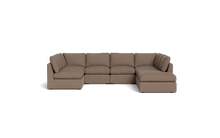 Load image into Gallery viewer, Ciello - Sectional - Mocha - High Angled
