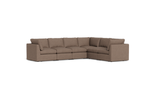 Load image into Gallery viewer, Ciello - Sectional - Mocha - High Angled
