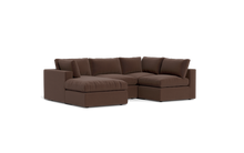 Load image into Gallery viewer, Ciello XL - Sectional - Chocolate - Regular Backrest
