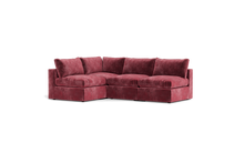 Load image into Gallery viewer, Ciello - Sectional - Bordeaux - Regular Backrest
