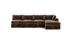 Load image into Gallery viewer, Ciello XL - Sofa - Espresso - Regular Backrest
