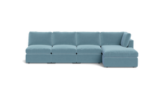Load image into Gallery viewer, Ciello XL - Sofa - Aqua - High Angled
