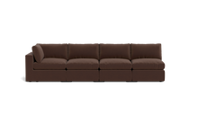 Load image into Gallery viewer, Ciello XL - Sofa - Chocolate - Regular Backrest
