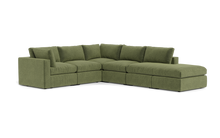 Load image into Gallery viewer, Ciello XL - Sectional - Cypress Green - Regular Backrest
