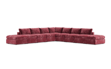 Load image into Gallery viewer, Ciello - Sectional - Bordeaux - Regular Backrest
