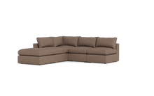 Load image into Gallery viewer, Ciello XL - Sectional - Mocha - Regular Backrest
