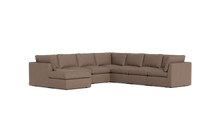 Load image into Gallery viewer, Ciello - Sectional - Mocha - High Angled
