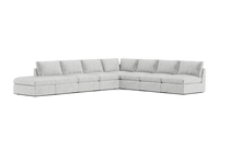 Load image into Gallery viewer, Ciello XL - Sectional - Limestone - High Angled

