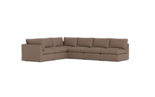 Load image into Gallery viewer, Ciello XL - Sectional - Mocha - High Angled
