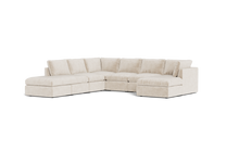 Load image into Gallery viewer, Ciello - Sectional - Sesame - High Angled
