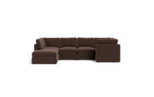 Load image into Gallery viewer, Ciello - Sectional - Chocolate - High Angled
