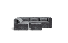 Load image into Gallery viewer, Atmosphere Sleeper Sofa &amp; Sectional - Rounded Backrest - Cobblestone
