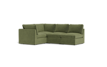 Load image into Gallery viewer, Ciello - Sectional - Cypress Green - High Angled
