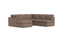 Load image into Gallery viewer, Ciello - Sectional - Mocha - High Angled
