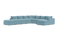 Load image into Gallery viewer, Ciello - Sectional - Aqua - Regular Backrest
