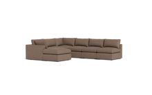 Load image into Gallery viewer, Ciello XL - Sectional - Mocha - Regular Backrest
