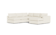 Load image into Gallery viewer, Ciello XL - Sectional - Snowdrift - Regular Backrest
