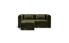 Load image into Gallery viewer, Atmosphere Sleeper Sofa &amp; Sectional - Rounded Backrest - Sage

