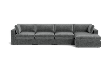 Load image into Gallery viewer, Ciello XL - Sofa - Basalt - Regular Backrest
