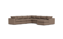 Load image into Gallery viewer, Ciello XL - Sectional - Mocha - Regular Backrest
