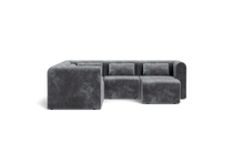Load image into Gallery viewer, Atmosphere Sleeper Sofa &amp; Sectional - Rounded Backrest - Cobblestone
