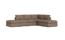 Load image into Gallery viewer, Ciello - Sectional - Mocha - High Angled
