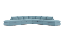 Load image into Gallery viewer, Ciello - Sectional - Aqua - Regular Backrest
