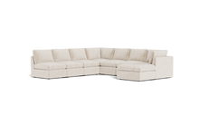 Load image into Gallery viewer, Ciello - Sectional - Sesame - High Angled
