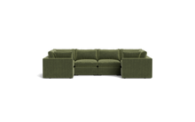 Load image into Gallery viewer, Ciello XL - Sectional - Cypress Green - Regular Backrest
