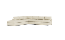 Load image into Gallery viewer, Ciello XL - Sectional - Sunset Beige - Regular Backrest
