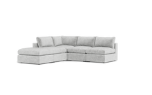Load image into Gallery viewer, Ciello XL - Sectional - Limestone - Regular Backrest
