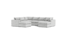 Load image into Gallery viewer, Ciello XL - Sectional - Limestone - Regular Backrest
