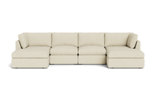 Load image into Gallery viewer, Ciello XL - Sofa - Sunset Beige - High Angled
