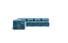 Load image into Gallery viewer, Atmosphere Sleeper Sofa &amp; Sectional - Rounded Backrest - Harbour Blue

