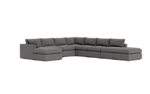 Load image into Gallery viewer, Ciello XL - Sectional - Storm Grey - Regular Backrest
