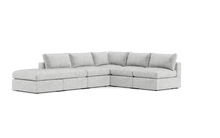Load image into Gallery viewer, Ciello XL - Sectional - Limestone - Regular Backrest
