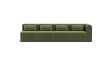 Load image into Gallery viewer, Atmosphere Sleeper Sofa &amp; Sectional - Rounded Backrest - Cypress Green
