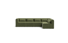 Load image into Gallery viewer, Atmosphere Sleeper Sofa &amp; Sectional - Rounded Backrest - Cypress Green
